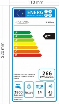 Partially built-in dishwasher Enna with removable front - Energy Label SI 60 Enna(J7309K)(Flavia)_00W.jpg