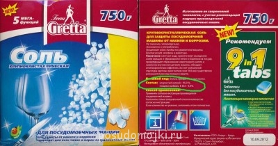 Состав соли!